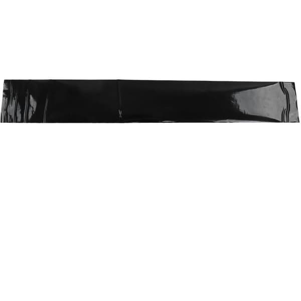 Blank svart solfilm för bilvindrutor, universell PVC-dekal för bilvindrutor, 140x20cm