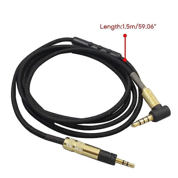 Universal 3,5 mm til 2,5 mm Jack Audio Kabel til Quiet Comfort Qc25 Qc35 Soundtrue