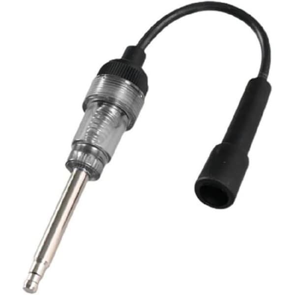 Tændingstester - 1 stk. - Legering og plast - Hurtig diagnosticering - Benzinmotor - Sølv og sort