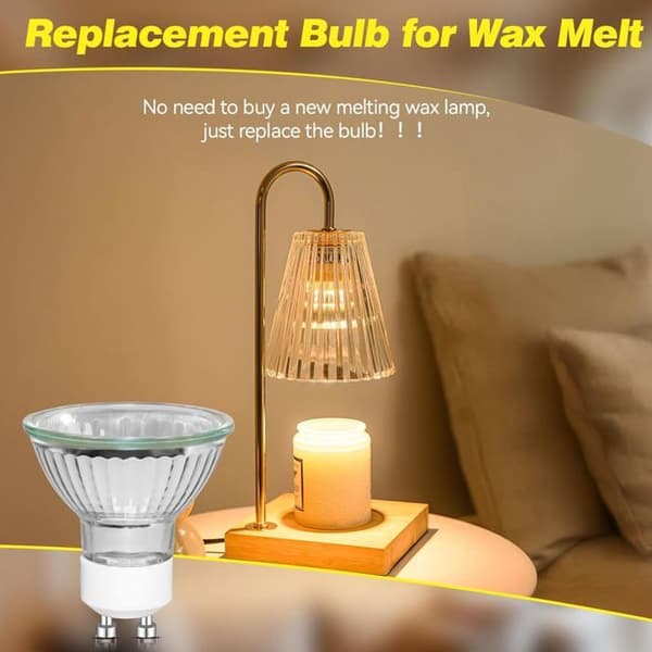GU10 35W Halogenlampa, 8-pack, Dimbar, Varmvit 2800K, MR16 Spotlight, 45° Spridningsvinkel, Inomhusbruk