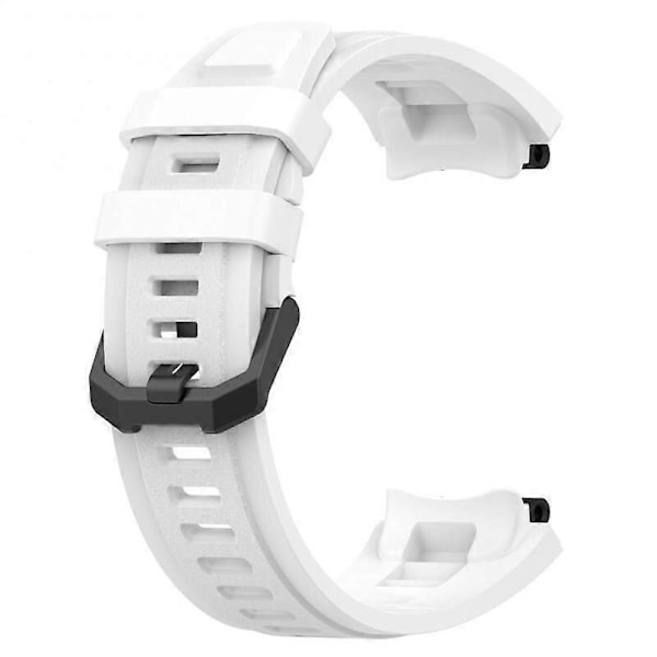 Silikonerem til AMAZFIT T-Rex 2 Officiel Udskiftningsrem med Værktøj til Huami Amazfit T-Rex2 Officiel White