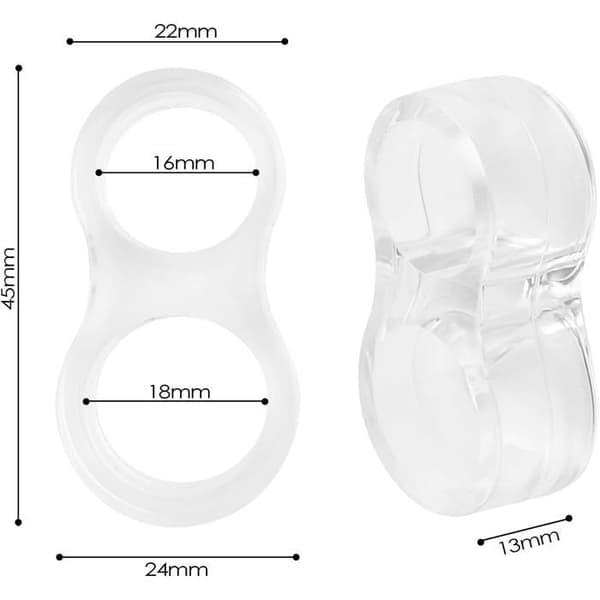Dörrstoppar - 10 stycken - Transparent PVC - Ingen borrning krävs - Vägg- och möbelskydd - Diameter 16-18 mm