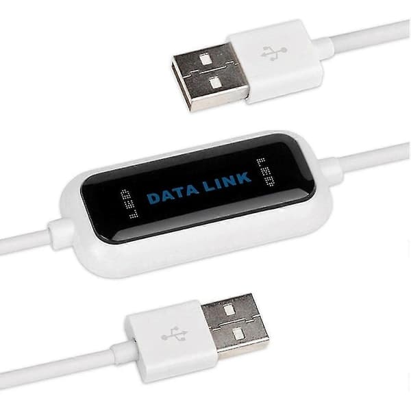 USB-dataoverførselskabel PC til PC til Windows - USB 2.0 Data Link PC Link-kabel TA