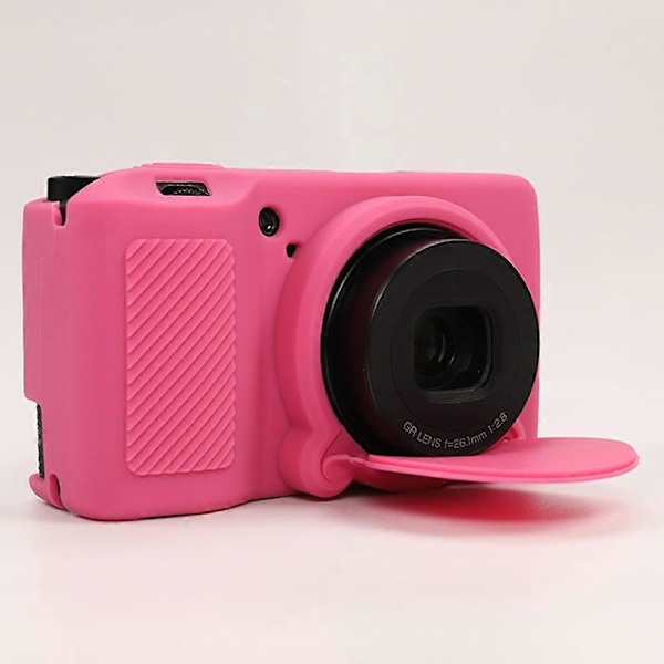For Ricoh GR IIIx GR III Kameradeksel Anti-Riper Silikon Beskyttende Etui - Rose Multicolor Rose