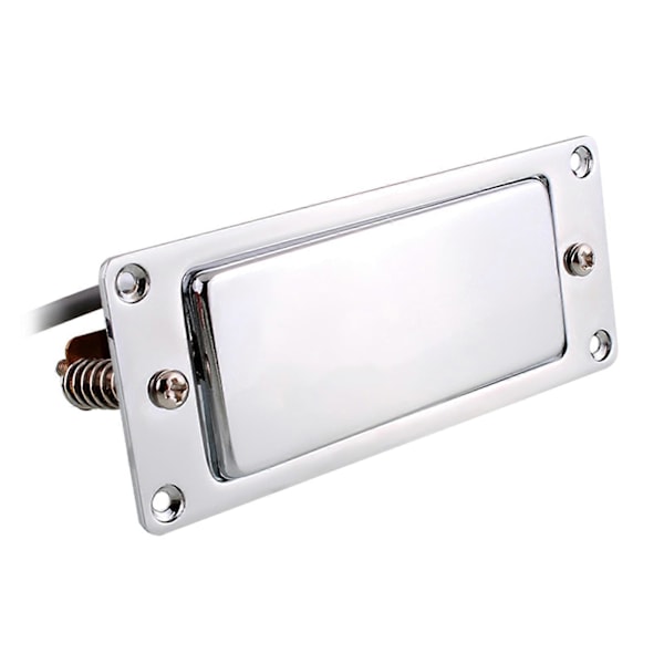 Mini Humbucker Pickup Kit Kompatibel med LP Elektrisk Guitar Hals Bro Coil Pick-up Forkromet