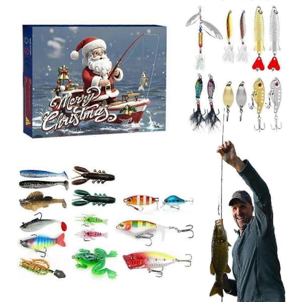 Julekalender Fiskegrej Gaveæske Agn