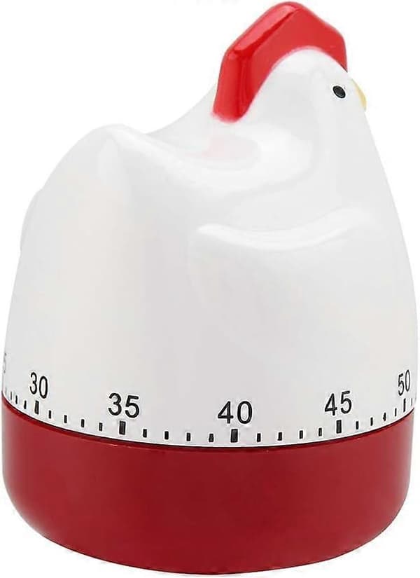 Køkkenur Kylling 9 cm, Multifarvet, One Size