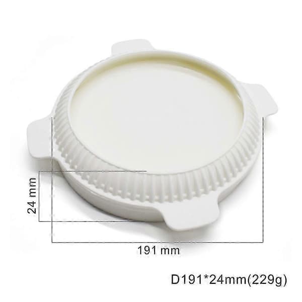 3D Maker Silikone Kageforme - Runde Silikoneforme til Nonstick Rund Mousse Kageform Cheesecake
