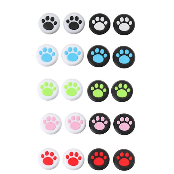 4 stk PS5 Tommelgrep Silikon GRØNN - høy kvalitet grønn green