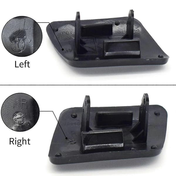 Frontfanger Spylermunnstykke Deksel for Golf 4 IV Mk4 1998-2006 1J0955109A