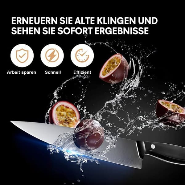 4-i-1 Knivsliber - Professionel Sliber - Ergonomisk Køkken