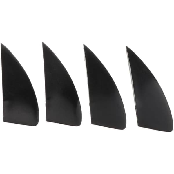 4 stk. Kiteboard Fin reservedeler, gummiskiver inkludert, 48 x 13,4 mm