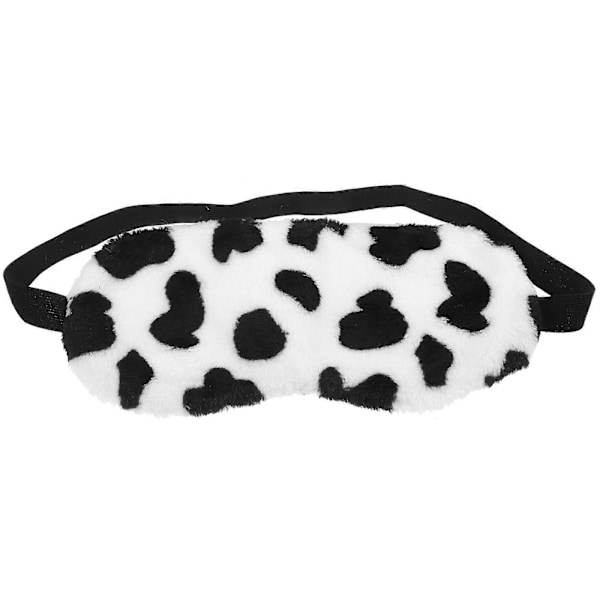 Sovmask Ögonmask Andningsbar Ögonskydd Mörkläggande Sovande Plysch Ögonmask för Sömn