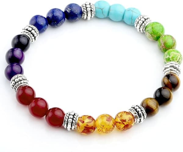 Krystall sjarmarmbånd Krystallperle elastisk armbånd for menn og kvinner