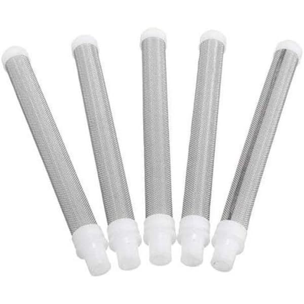 5-delade 60 Mesh Airless Sprutpistolfilterelement för Wagner Airless Färgsprutpistol