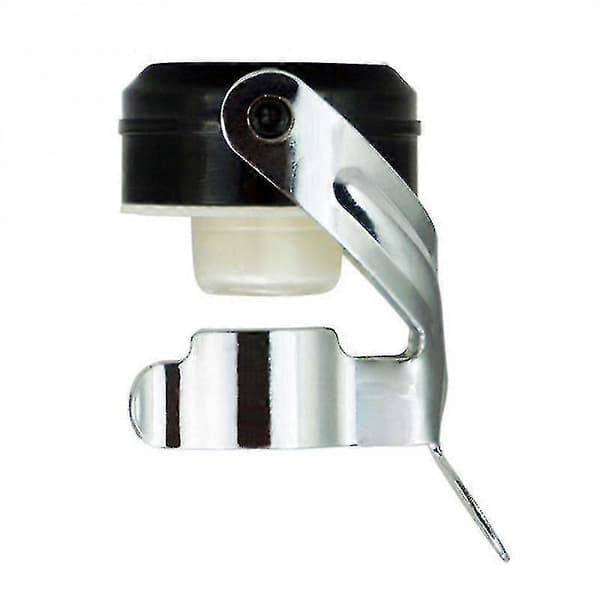 Champagne Prop, 2 stk. Champagneflaske Propforsegler i rustfrit stål til Cava Prosecco Mousserende Vinprop-AF Silver black