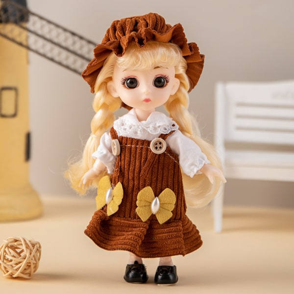 Barbie Prinsessa Flickor Barnleksaker Mini Liten Dock (Stil