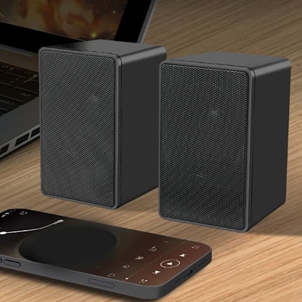USB Kablet Højttaler Stereo Subwoofer Lydboks 3,5 mm USB Strømhøjttaler