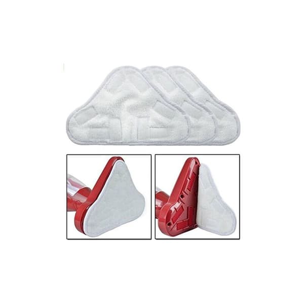 Pakke med 5 erstatningspuder kompatible med H2O H2O Mop X5 dampmoppepuder