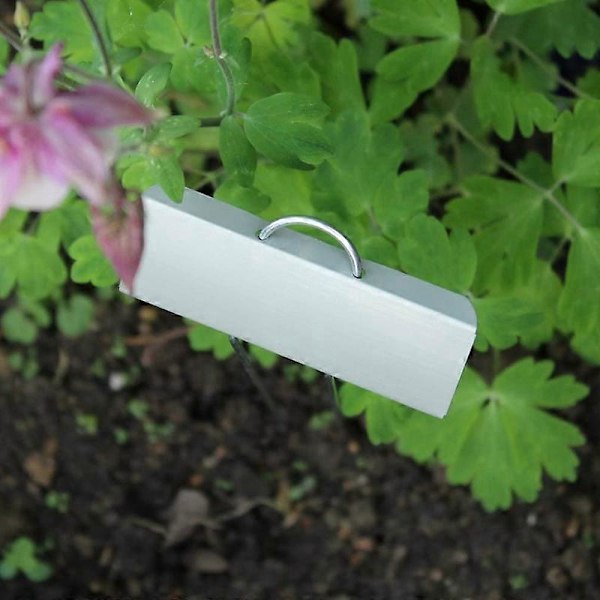 25-pack Metall Växtetiketter, Trädgårdsblommor Krukväxtskyltar, Vattentät Växtskylt