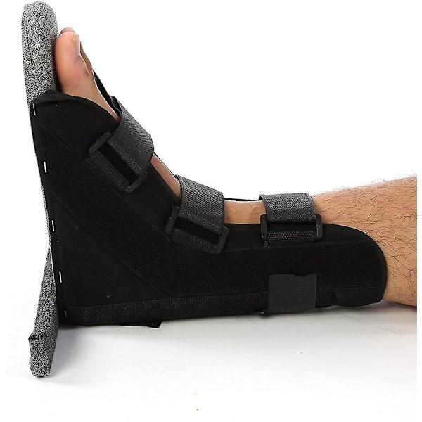 Dorsal Nattskena, Ortopedisk Ankel Walker-stövel, Justerbart Benstöd För Plantar Fasciit, Akillesseninit, Mjuk Ankel-Fotfraktur L