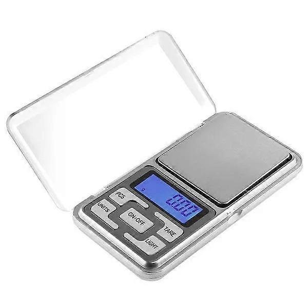 Digitaalinen vaaka taskukoossa, taskuvaaka, koruvaaka 0,01 - 200g
