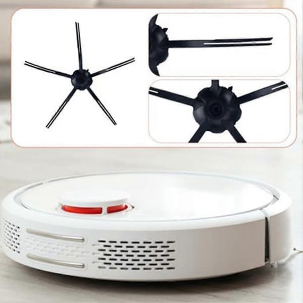 10 kpl Roborock S5 MAX S50 MAX S55 MAX S6 MAXV -pölynimurin pääsivuharja moppisuodatin