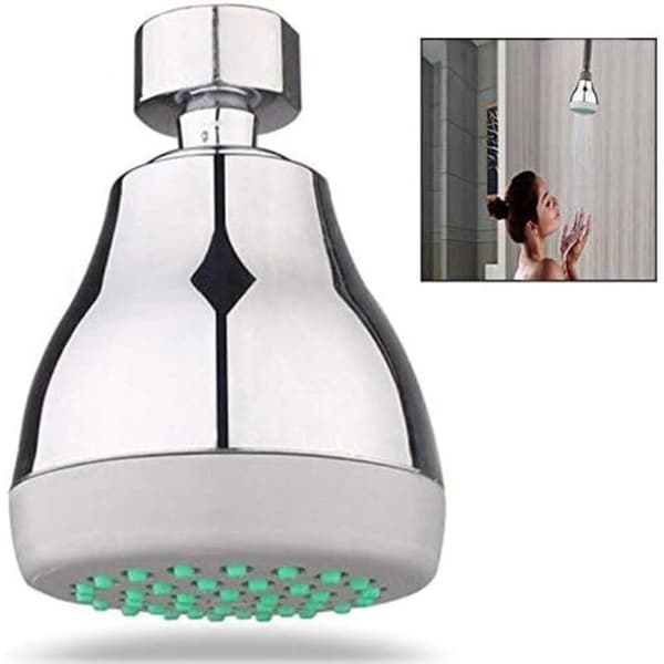 Solardusjhode for basseng- og campingdusjer, vannbesparende dusjhode, enkelt å rengjøre og installere