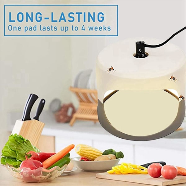 Loppefelle Refill Disker Erstatning Limbrett 12 Pakning, 18 cm Passer De Fleste Modeller Sticky Dome Loppe Veggedyrfeller