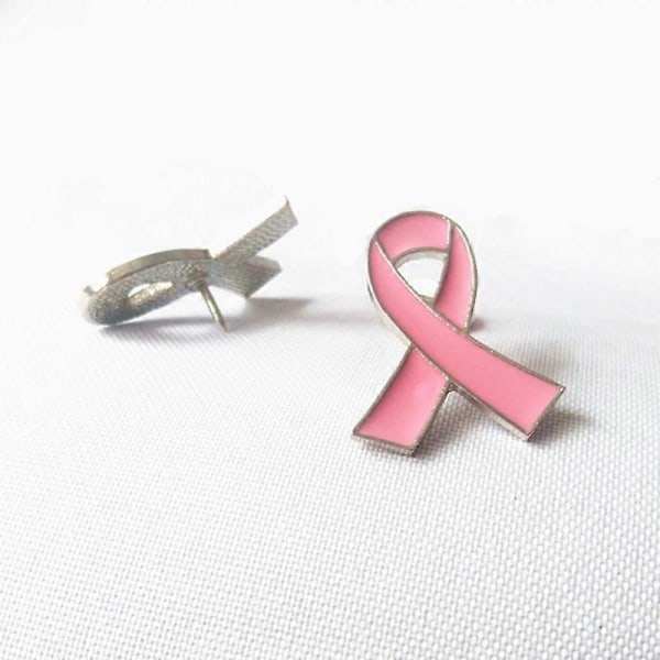 Set med 5 bandbroschnålar, vacker design, bandemaljnål, legeringsmaterial Pink
