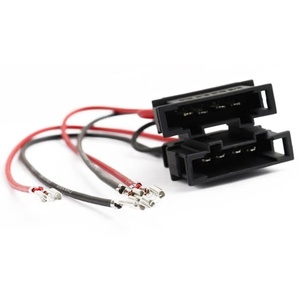 2-delt stikadapter, kompatibel med VW GLI GTI Beetle Golf Passat Polo