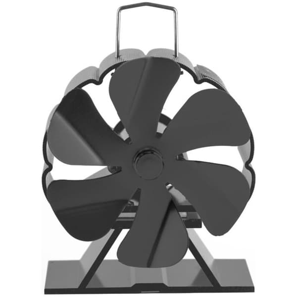 Mini brændeovnsventilator/lydløs ventilator til varmecirkulation/brændeovnsventilator/Eco Fire Fan til brændeovne