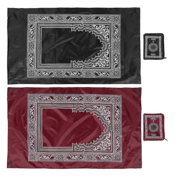 2 st Resedekor Eid Mubarak Tillbehör Islamisk Dekoration Turkisk Bönematta Eid Ramadan Present Islamisk Bönematta, hw