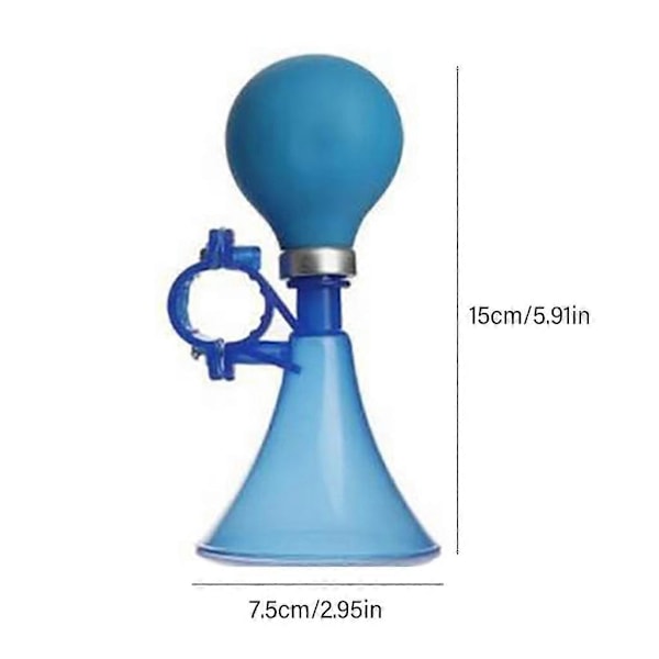 Cykelstyren Horn Trumpet Cykelklockor Lufthorn Tutar Alarm Green