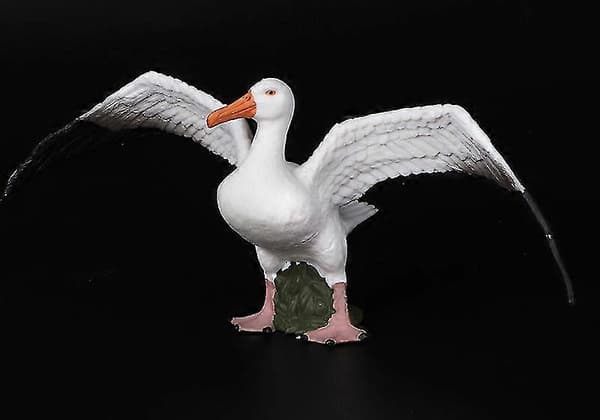 Realist Albatross Dekorativ Hartsmodell Statyer -Sy