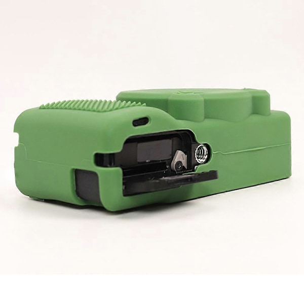 Ricoh GR IIIx ja GR III -kameroille tarkoitettu naarmuuntumaton silikoninen suojakotelo - Vihreä Multicolor Green