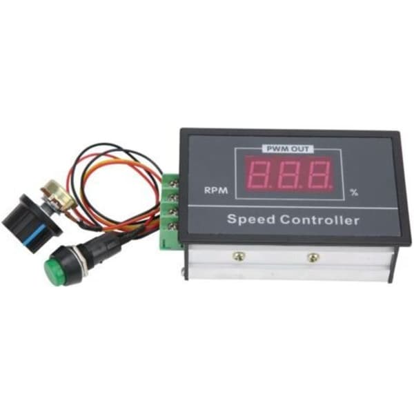 PWM DC Motor Hastighedsregulator (PWM) 60V 12V 24V 48V Justerbar Motor Hastighedsregulator