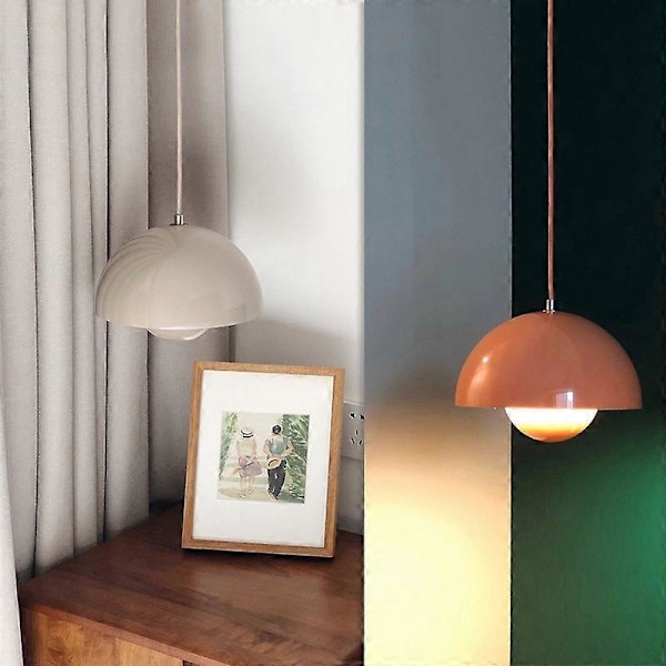 Modern Blomkruka Pendellampa Halvcirkelformad Restaurang Hängande Taklampa Inomhus Vardagsrum Bar Köksö Lampor Warm White 3000K Yellow