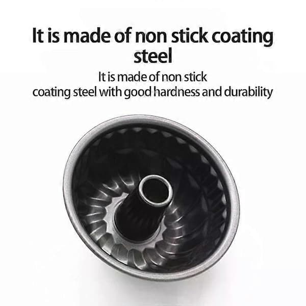 Dropship! Non-Stick Metal Bageform Rund Kageform Bageudstyr Kulstofstål Kageforme Donut Hulform Køkkentilbehør