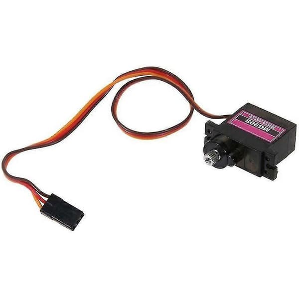 4st Mg90s Micro Metallväxel 9g Servo För Rc Flygplan Helikopter Bil 360 -Sy