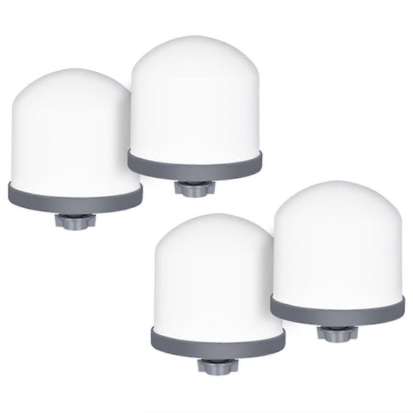 4-pack Ersättnings Keramisk Dom Vattenfilter 0,2 till 0,5 mikron för Bänkstående Portabelt Vattenreningssystem