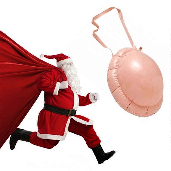 Uppblåsbar Mage Falsk Mage Jultomte Mage