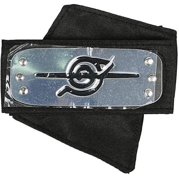 4 stk. Naruto Rekvisitter Blad Hodebånd Plast Ninja Kostyme Cosplay