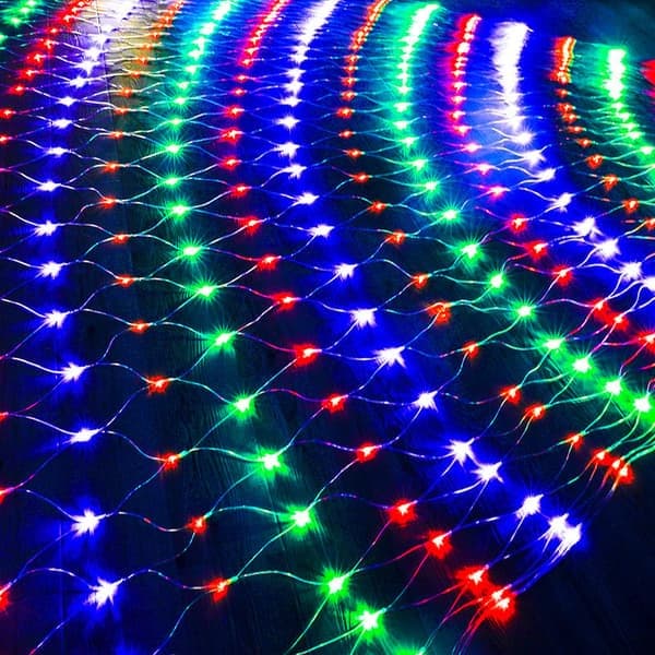 LED-ljusnät 3 x 2 m för juldekoration, fest, interiör