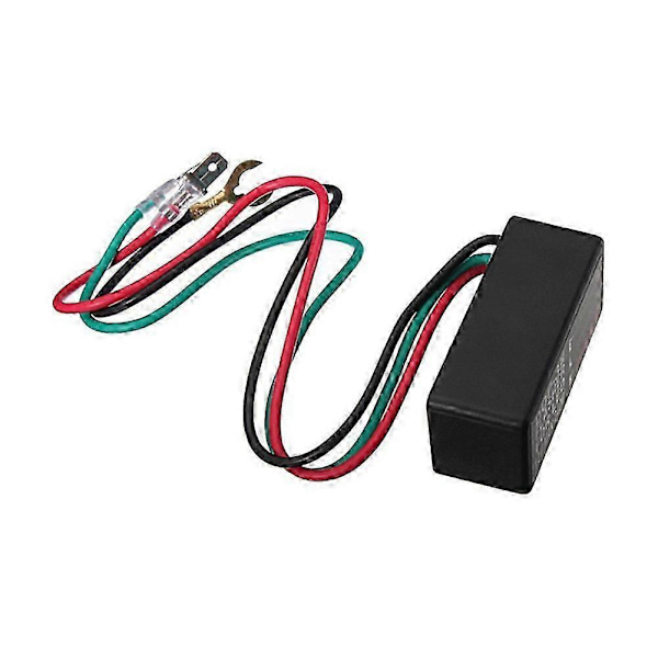 Høykvalitets motorsykkel LED blinklysrelé 3-Pin 12V Elektronisk motorsykkel ATV blinklys LED lys blinklysrelé 80 ganger/min 240W