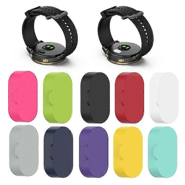 Silikoninen pölysuojatulppa Garmin Fenix 5s 5x 6 6s 6x - 10 kpl pakkaus Multicolor