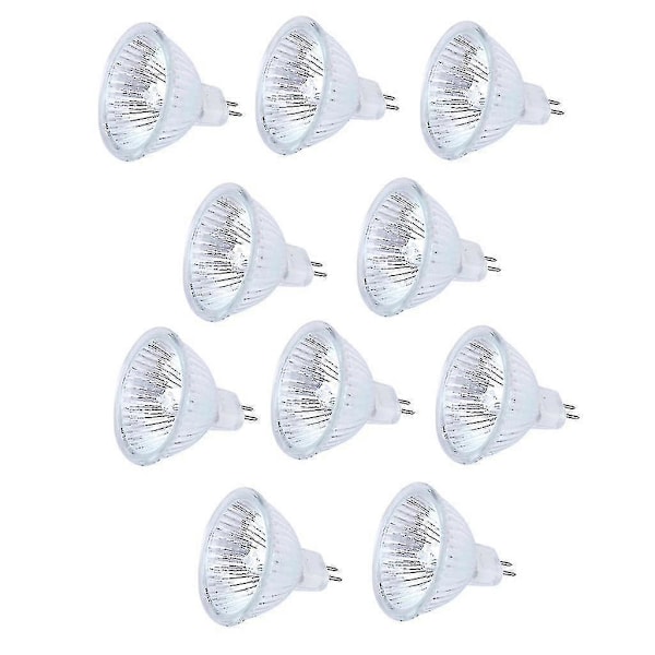 10 X Mr16 12v 20w 20 Watt Halogen Lampa Flood Bar
