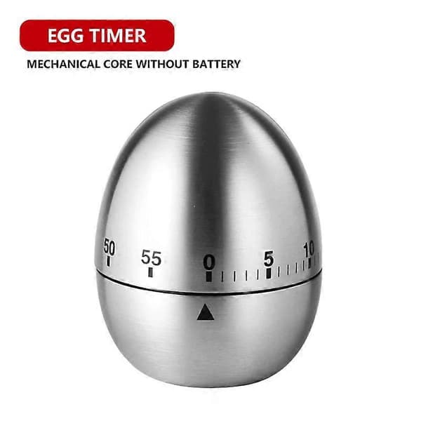 Visuell Timer Mekanisk Nedräkningstimer Kök Klassrum Bakningsklocka För Undervisning Matlagning Arbete 60 Minuter Kökstimer D01 Egg Shaped