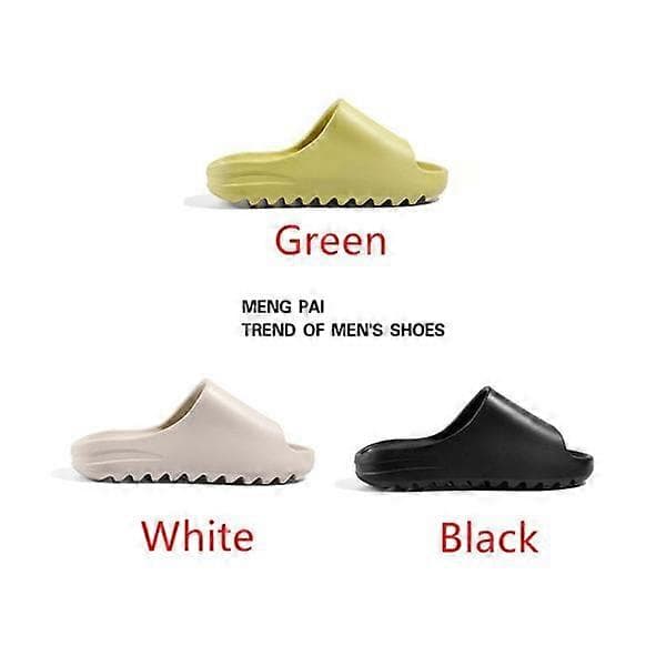 Pillow Slides Sandaler Ultramjuka tofflor Yellow and Black 40-41