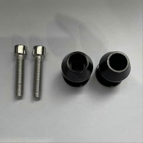 2st Universal M8 Aluminiumlegering Motorcykel Svingarmsspole Paddockställ Bobbins